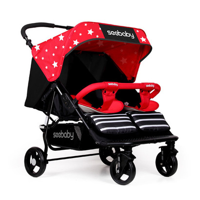 Xe đẩy trẻ em Seebaby T22 màu đỏ
