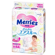 Bỉm dán Merries M64 (6-11kg)