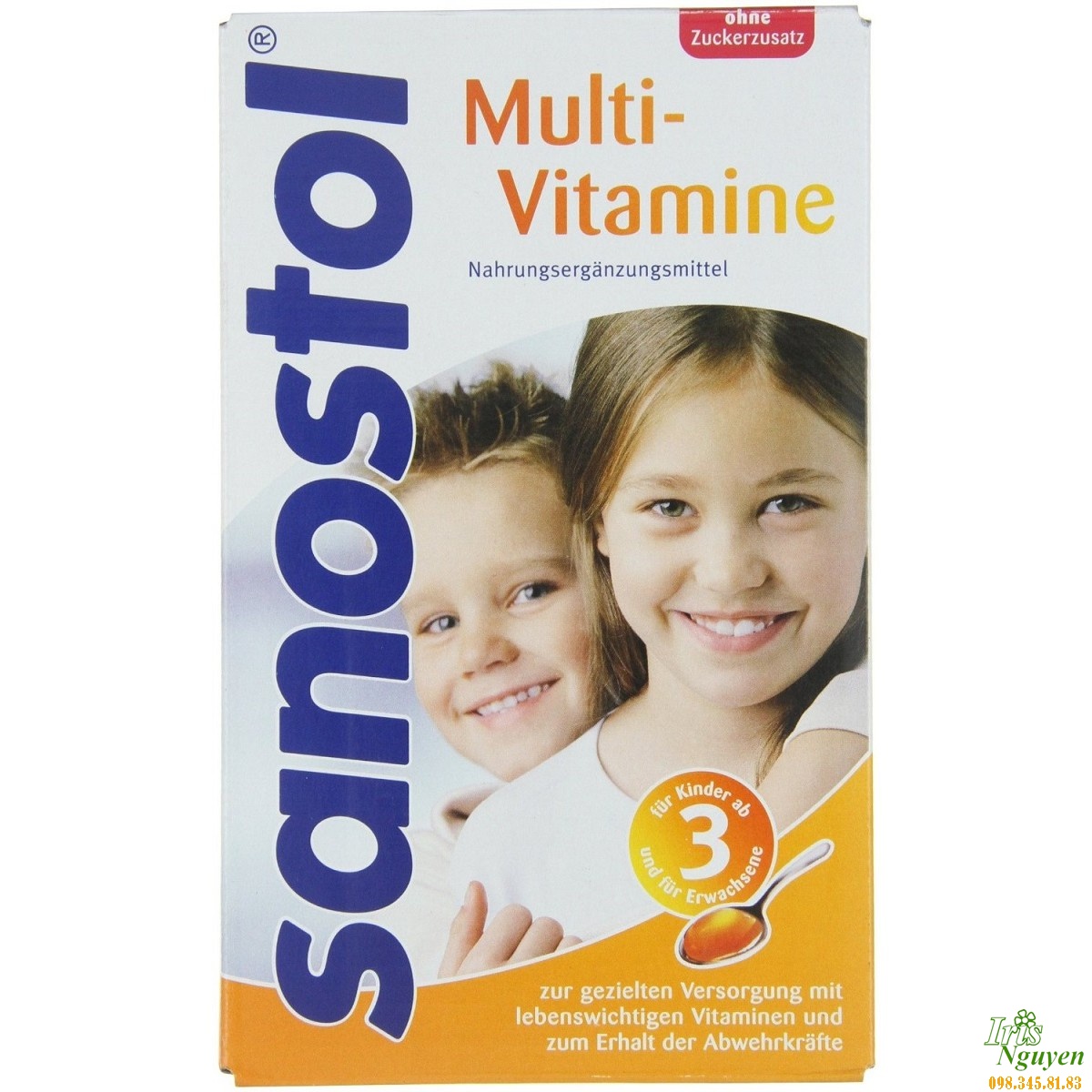 Vitamin tổng hợp Sanostol số 6 dạng siro 