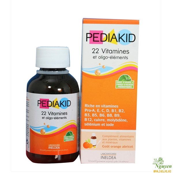 Pediakid 22 vitamines bổ sung 22 vitamin