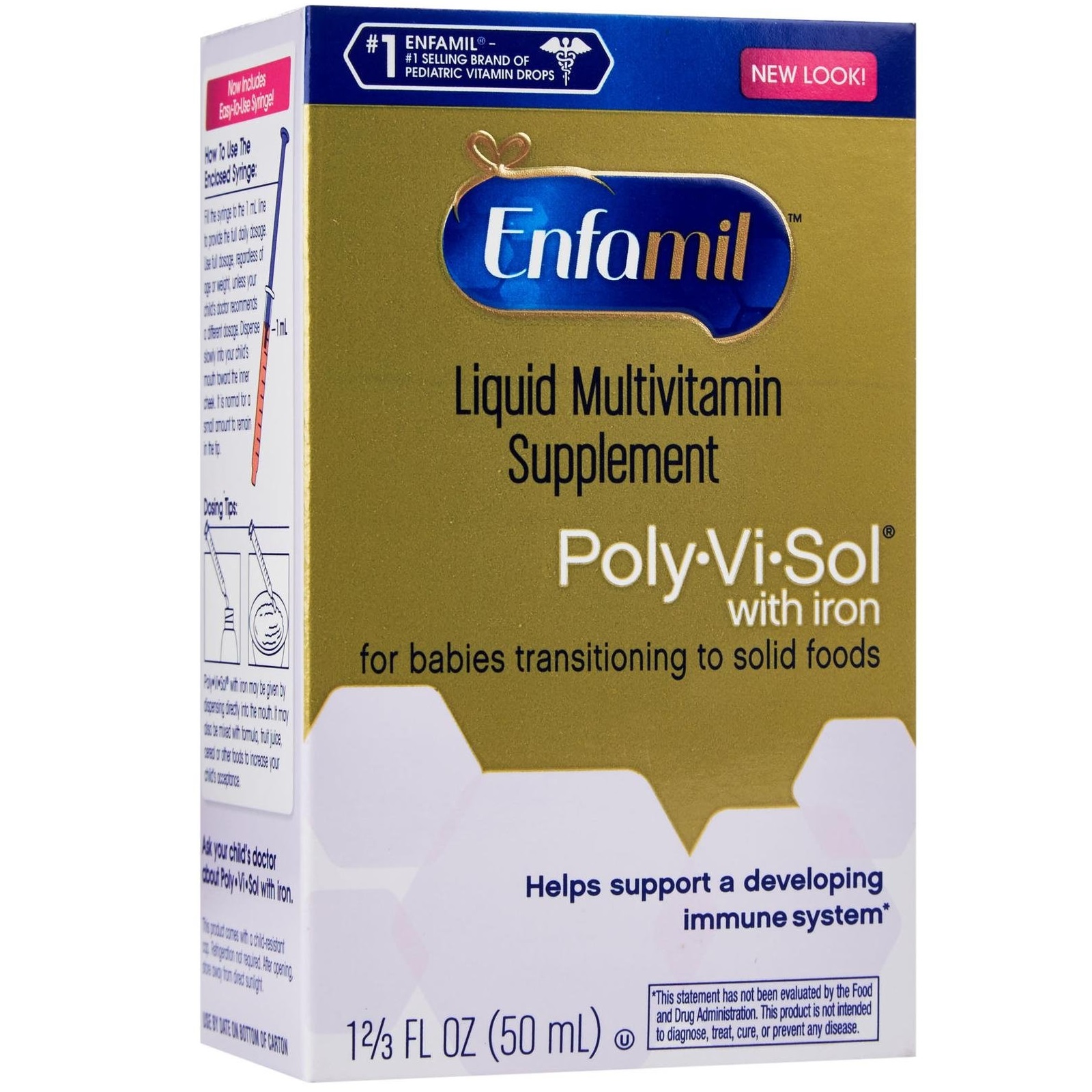 Vitamin tổng hợp Enfamil Poly Vi Sol 50ml
