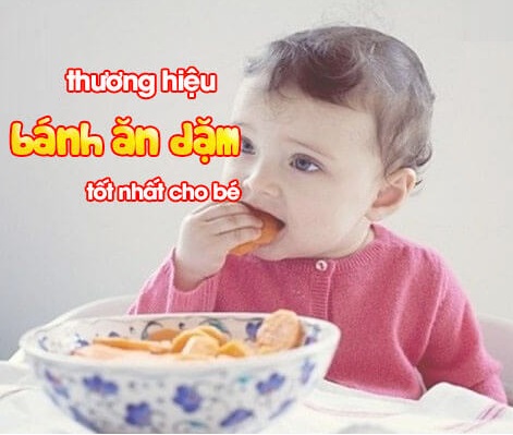 Đánh giá các loại bánh ăn dặm cho bé tốt nhất theo từng tháng tuổi. Review bánh ăn dặm cho bé.