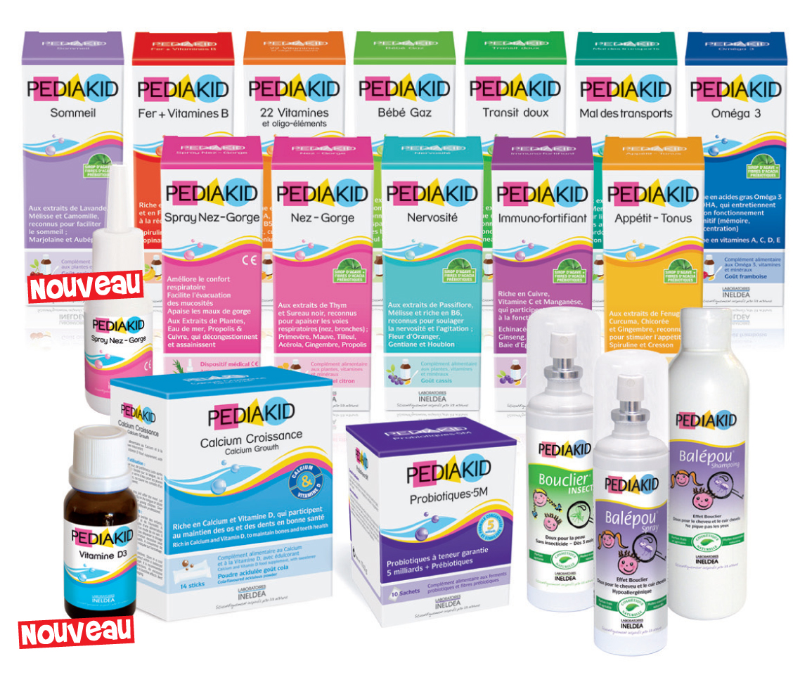 [NÊN ĐỌC] Giới thiệu các loại Vitamin Pediakid của Pháp, Công Dụng và Thành Phần