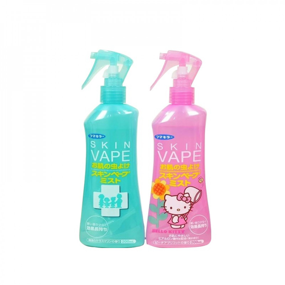 Đánh giá chi tiết 2 dòng xịt muỗi Vape màu hồng và xanh cho bé