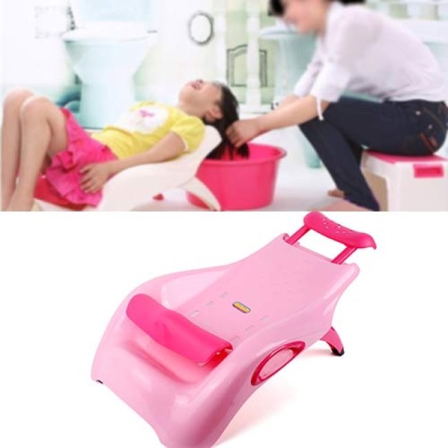 Ghế Gội Đầu Cho Bé Việt Nhật (Màu hồng)