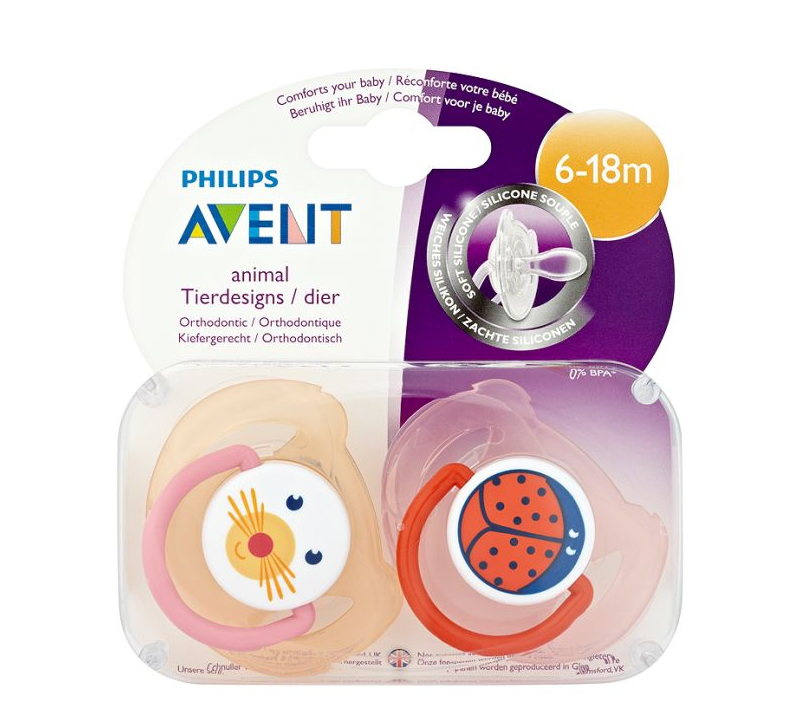 Ty ngậm Avent SCF182/24 (6 -18m) (2sp)