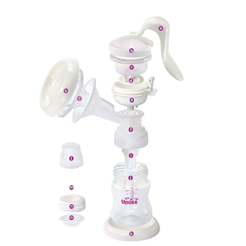 Máy hút sữa tay có mát xa silicone UPASS - UP1993