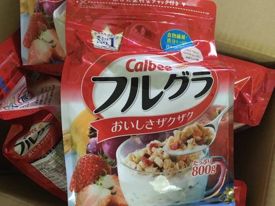 Ngũ Cốc Calbee Nhật Bản 800g 