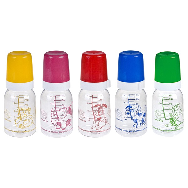 Bình sữa Canpol có hình (120ml) (3m+) 