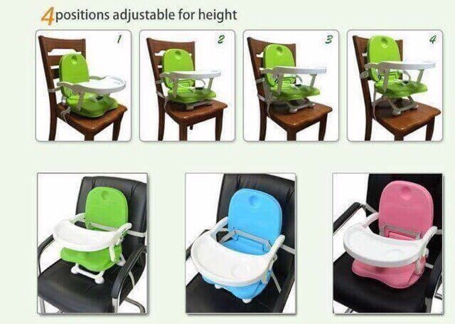 Ghế ăn dặm Aricare điều chỉnh 4 cấp độ