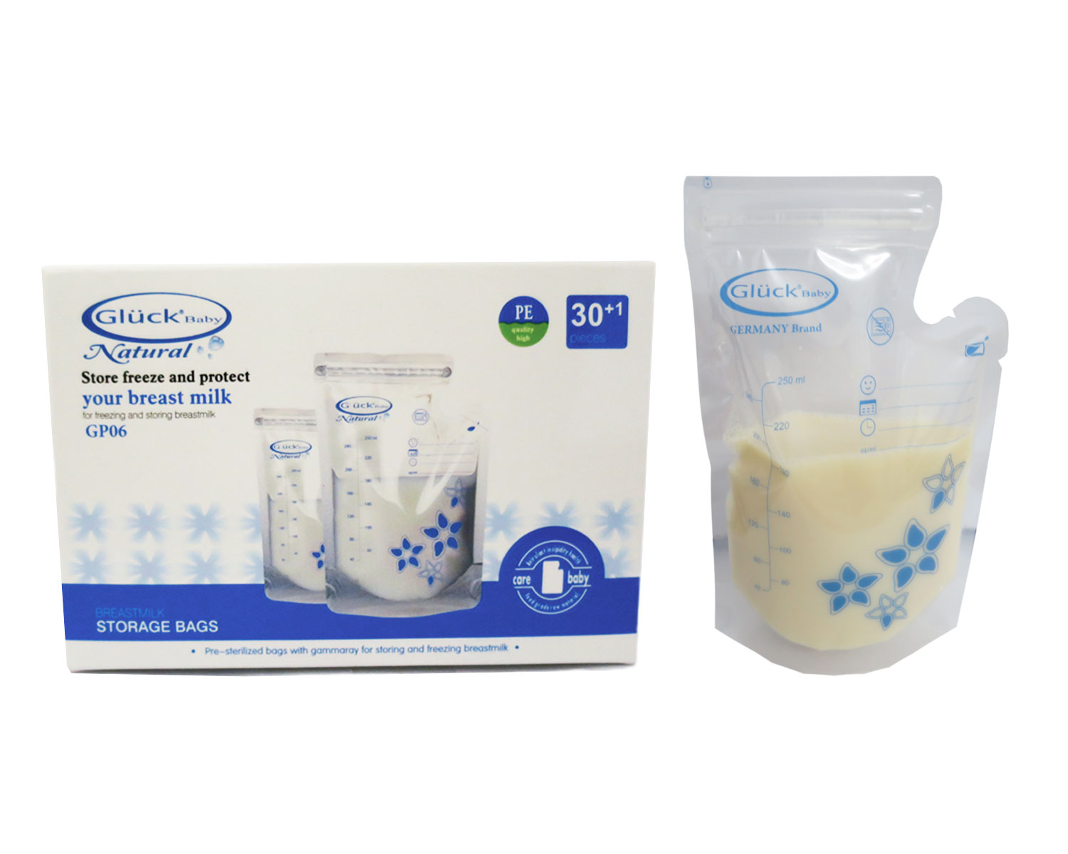 Túi trữ sữa 3D Gluck Baby