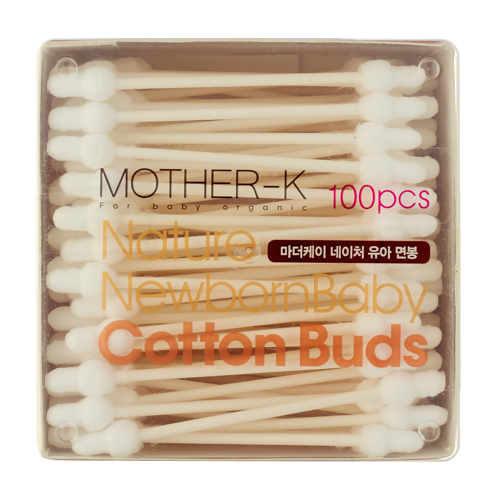 Tăm bông sơ sinh Mother-K Hàn Quốc (100 chiếc)