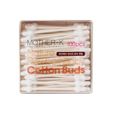 Tăm bông sơ sinh Mother-K Hàn Quốc (100 chiếc)