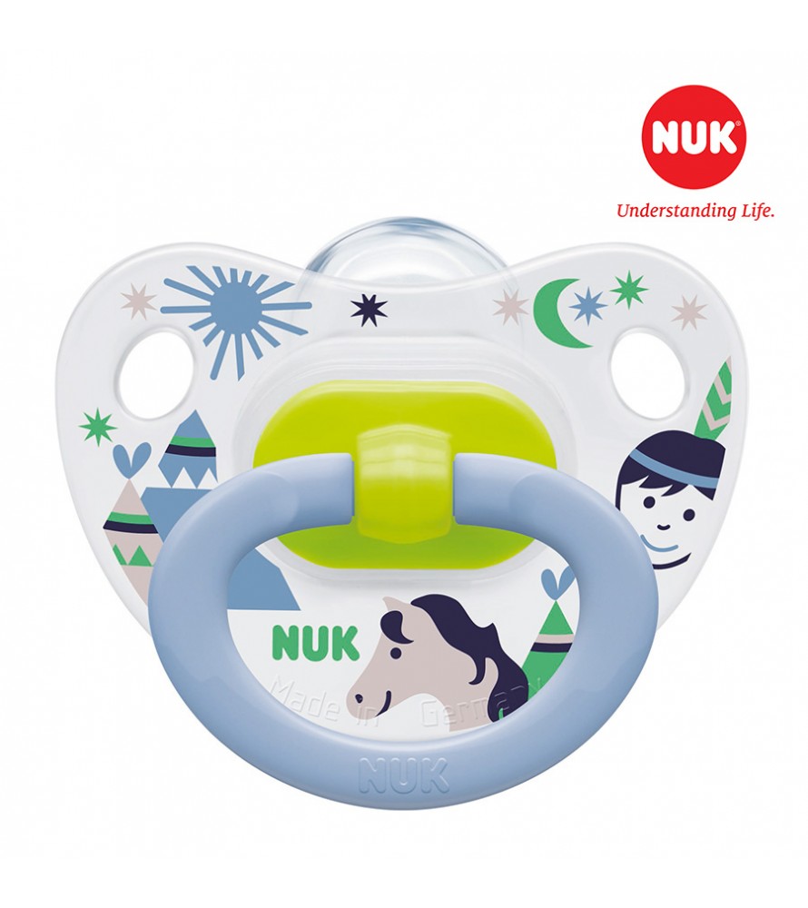  Bộ 2 ti giả NUK Silicone Classic 6-18m 