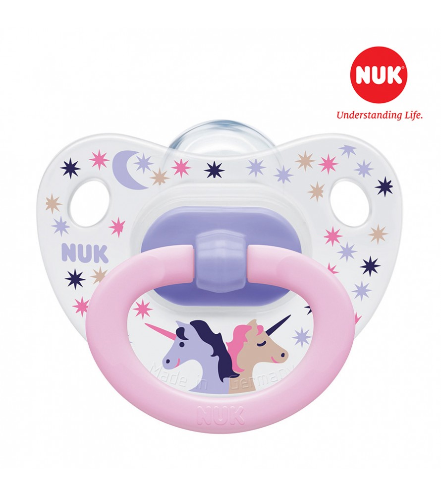  Bộ 2 ti giả NUK Silicone Classic 6-18m 