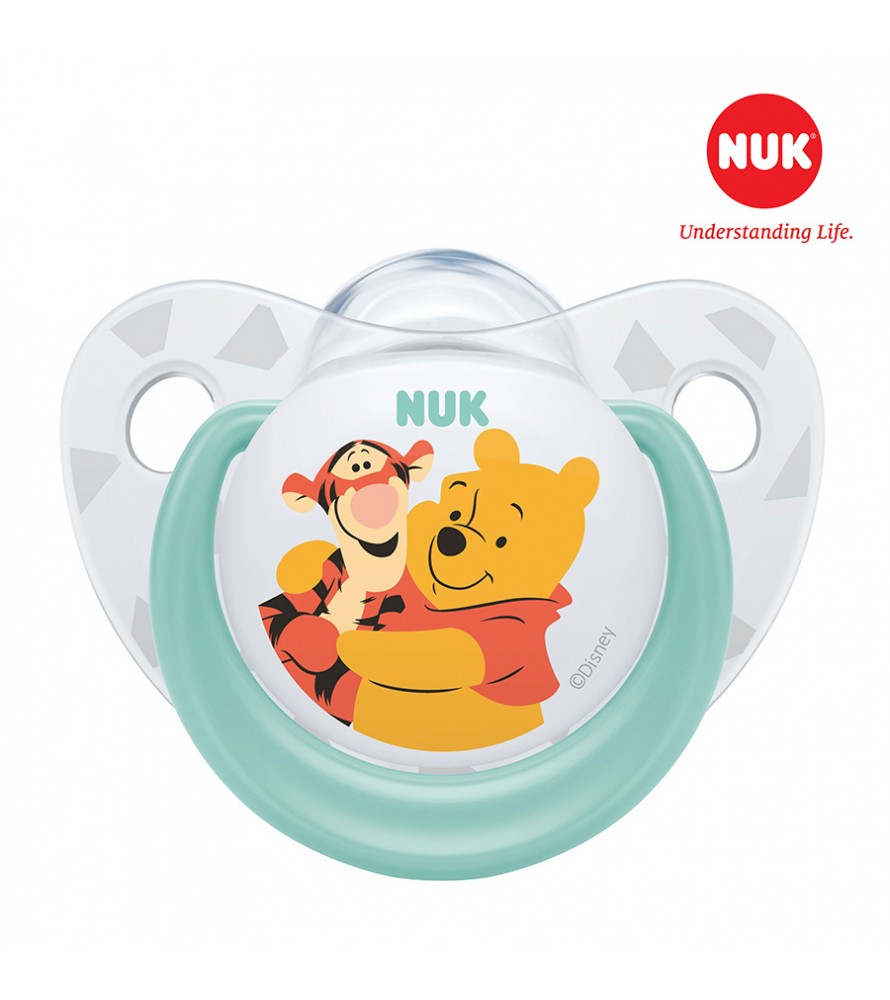  Bộ 2 ti giả NUK Silicone Disney Sleeptime 0-6m 