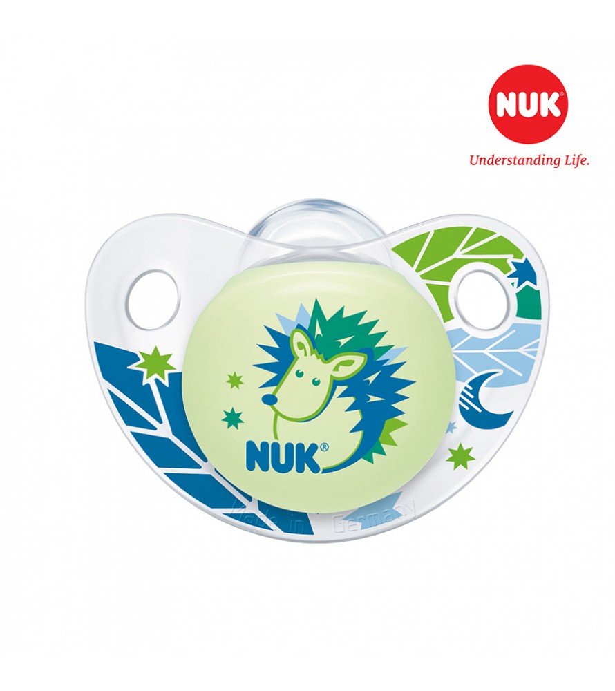  Bộ 2 ti giả NUK Silicone Night/Day 18-36m 