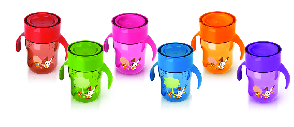 Bình tập uống 360 độ Avent SCF782/20(260ml-12m+)