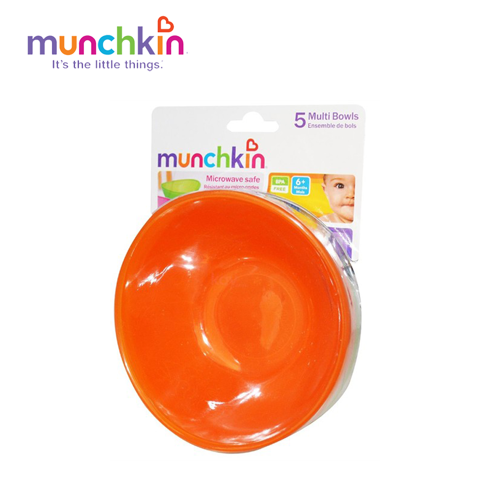 Bộ 5 bát nhựa Munchkin MK10265