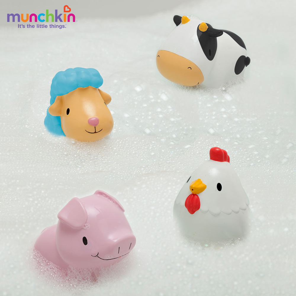 Đồ chơi bộ 4 sinh vật nông trại Munchkin MK43882
