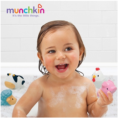 Đồ chơi bộ 8 sinh vật nông trại Munchkin MK43822