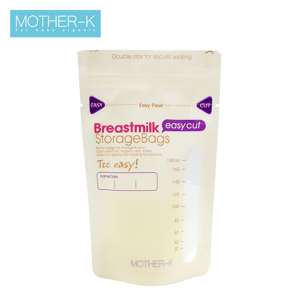 Túi trữ sữa cảm biến nhiệt miệng cắt Mother-K(30c) KM13066