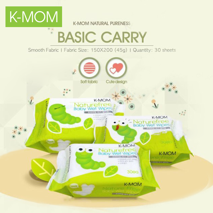 Khăn ướt cao cấp Kmom (30c) KM13111