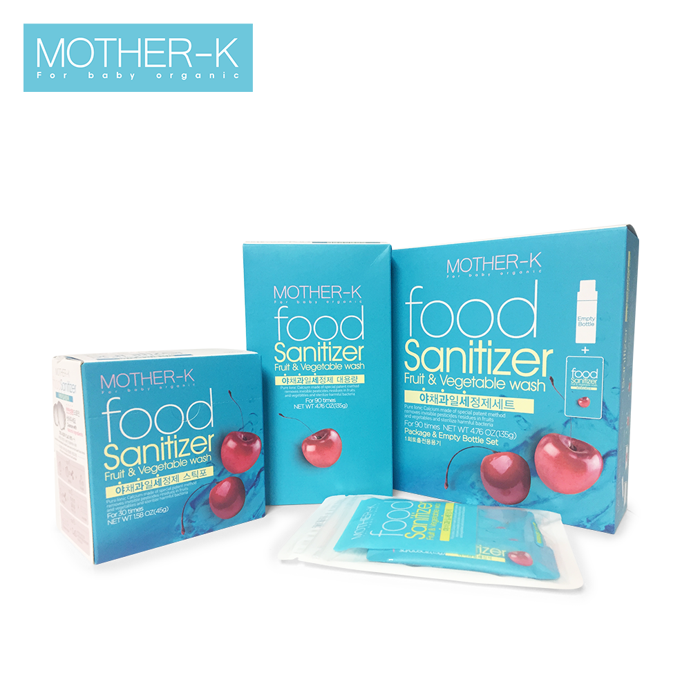Bột tiệt trùng rau quả Mother-K (30 gói) KM13638
