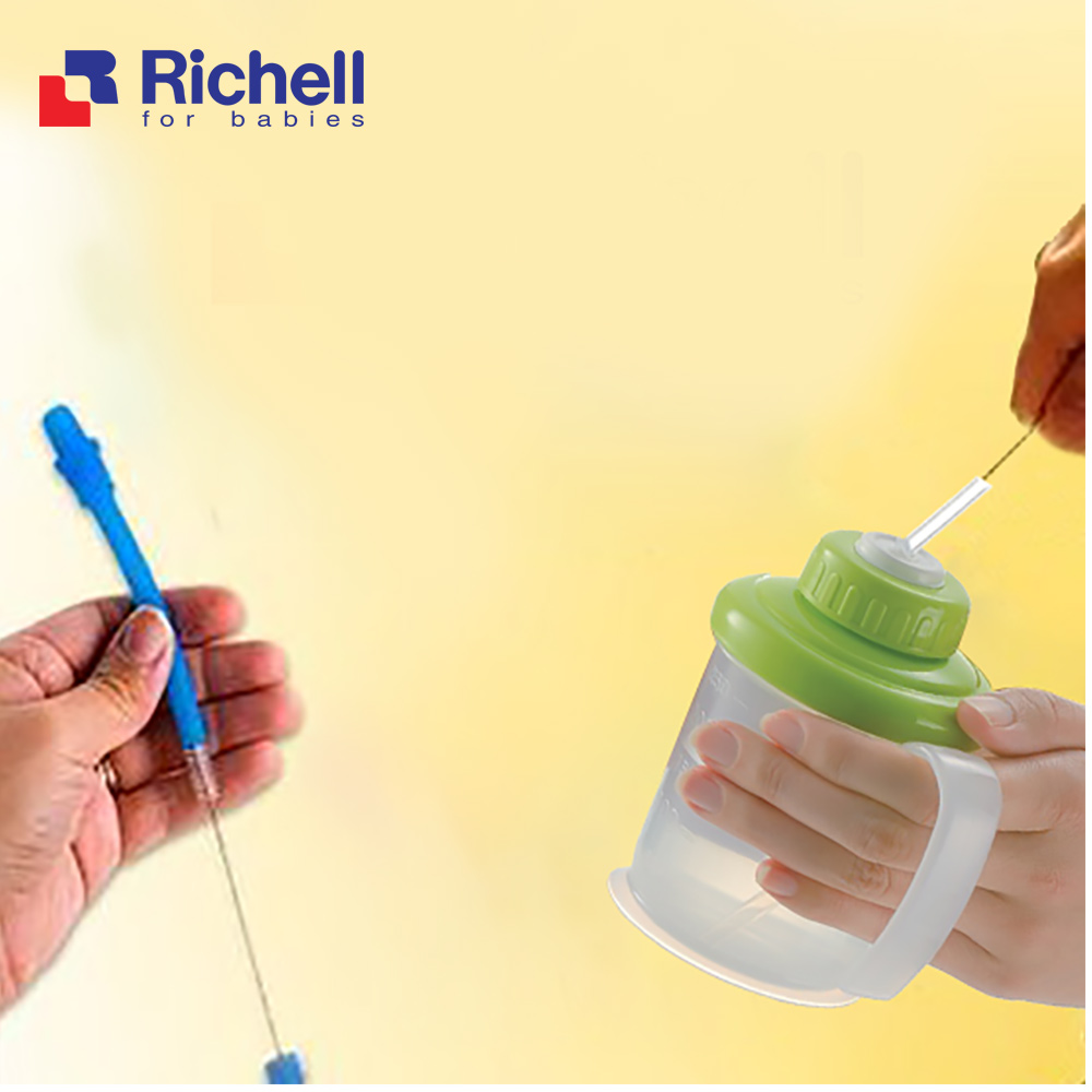 Chổi cọ ống hút Richell RC53301