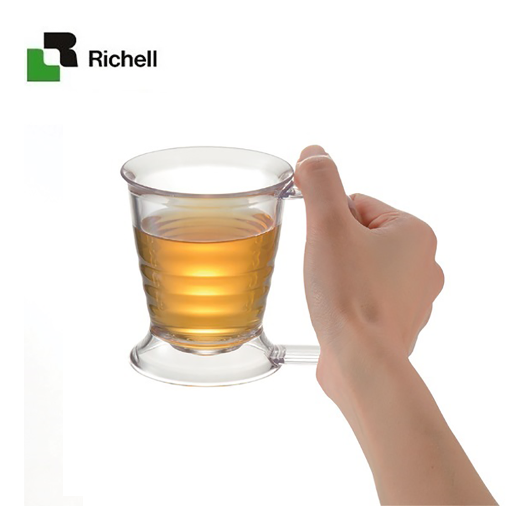 Cốc ống hút mềm TI -2 chức năng Richell RC18421