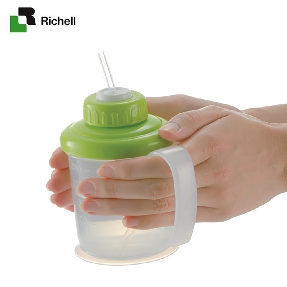 Cốc ống hút mềm TI Richell RC18451