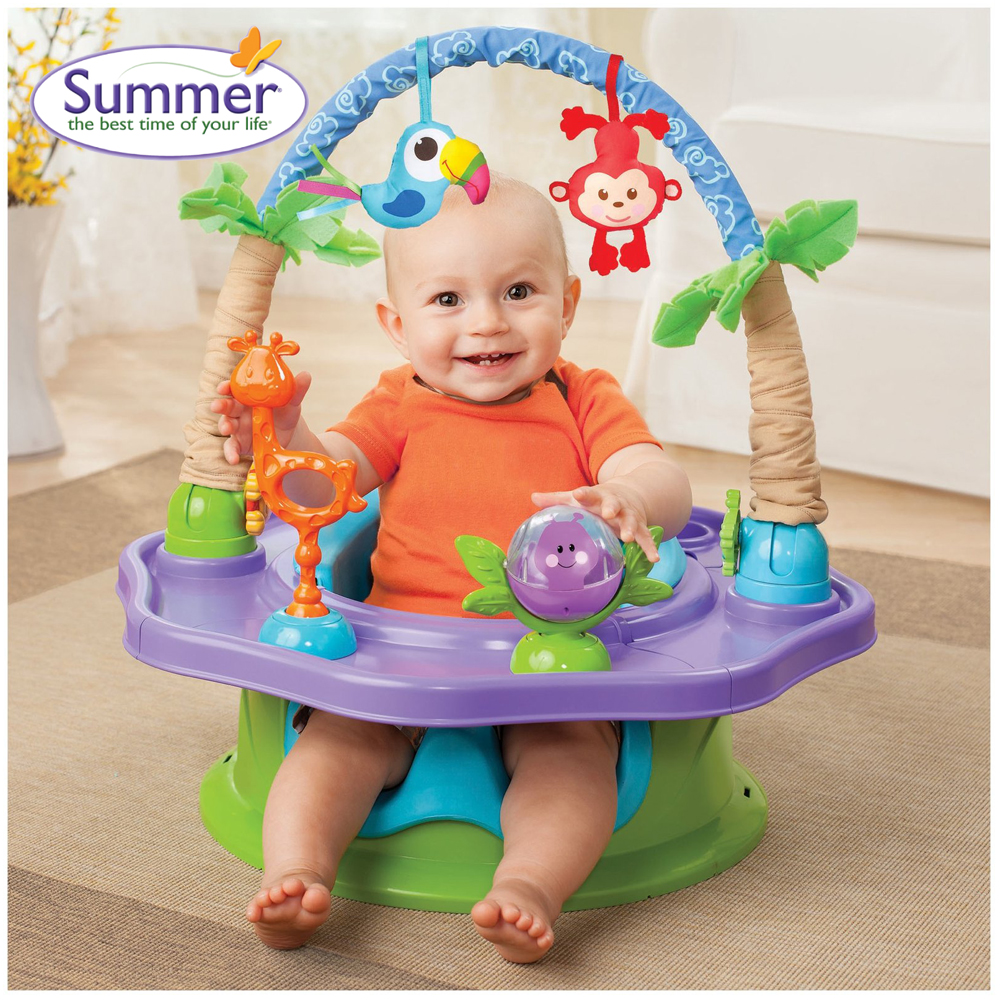 Ghế tập ngồi Summer 3 giai đoạn có thanh đồ chơi SM13500