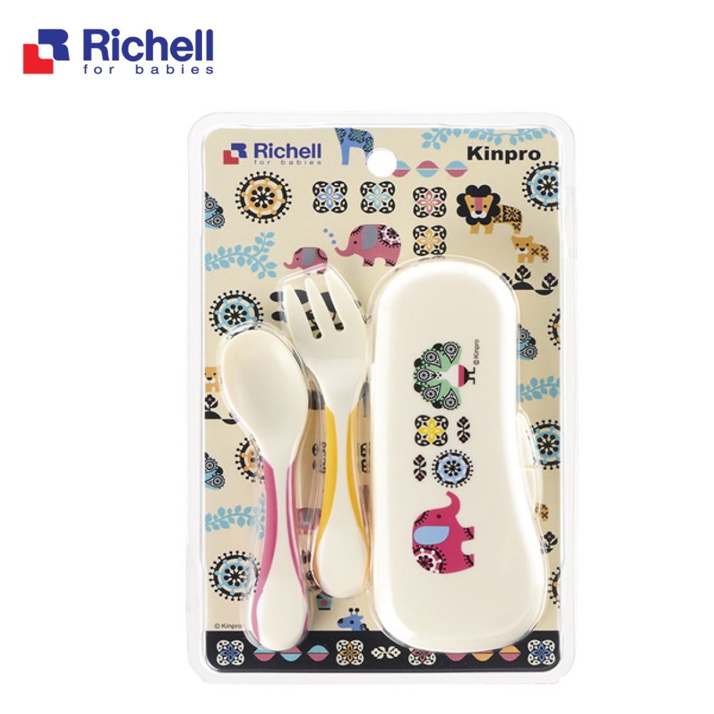 Bộ thìa dĩa Kinpro Richell RC21261