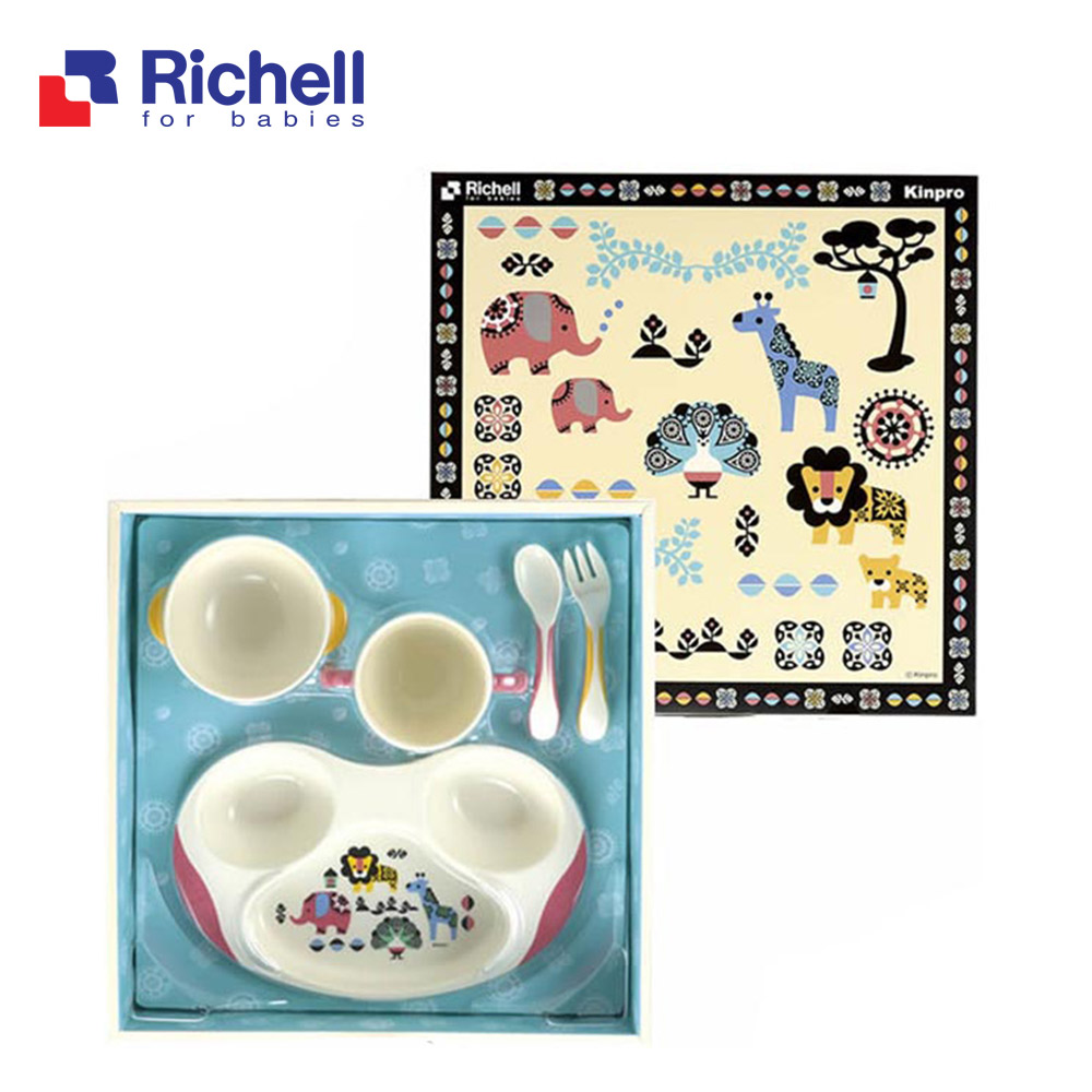 Bộ đồ ăn Kinpro nhỏ Richell RC21241