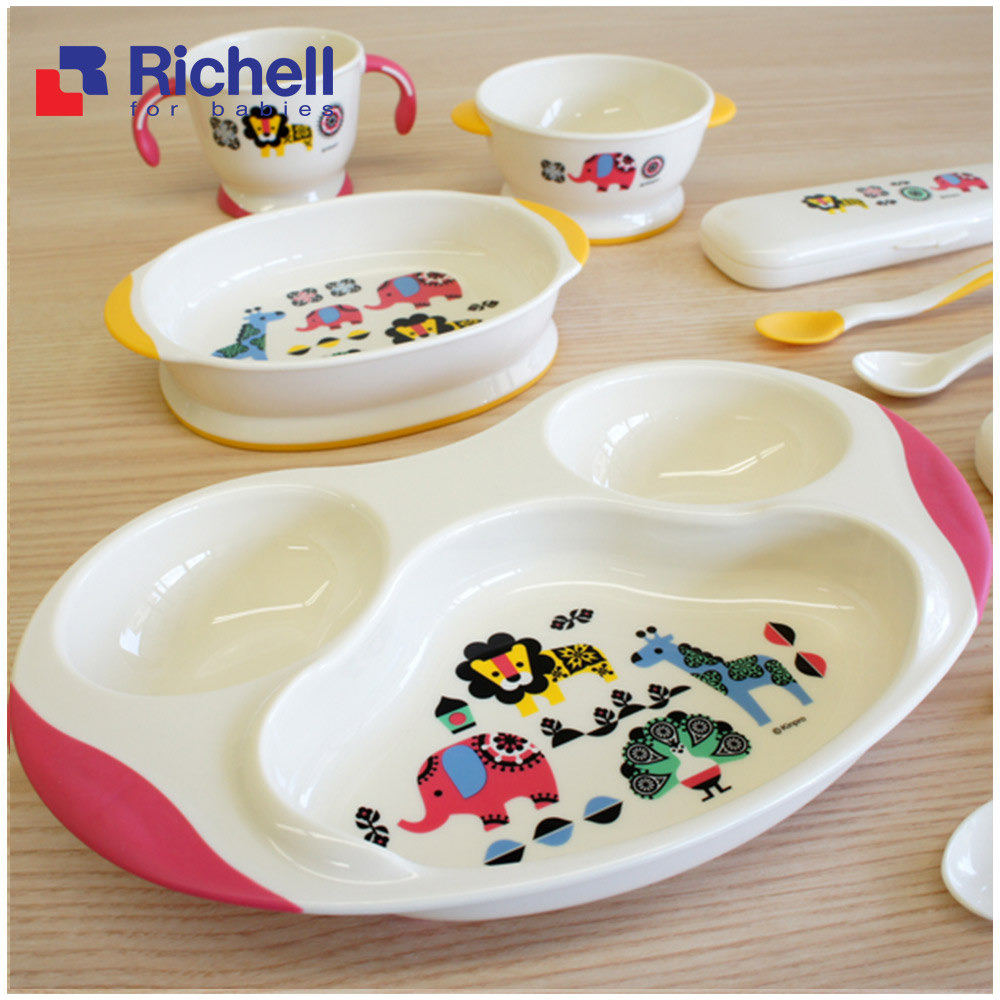 Bộ đồ ăn Kinpro lớn Richell RC21251