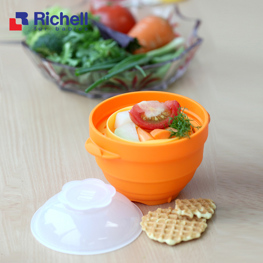 Thố hấp nấu hai tầng Richell RC20671