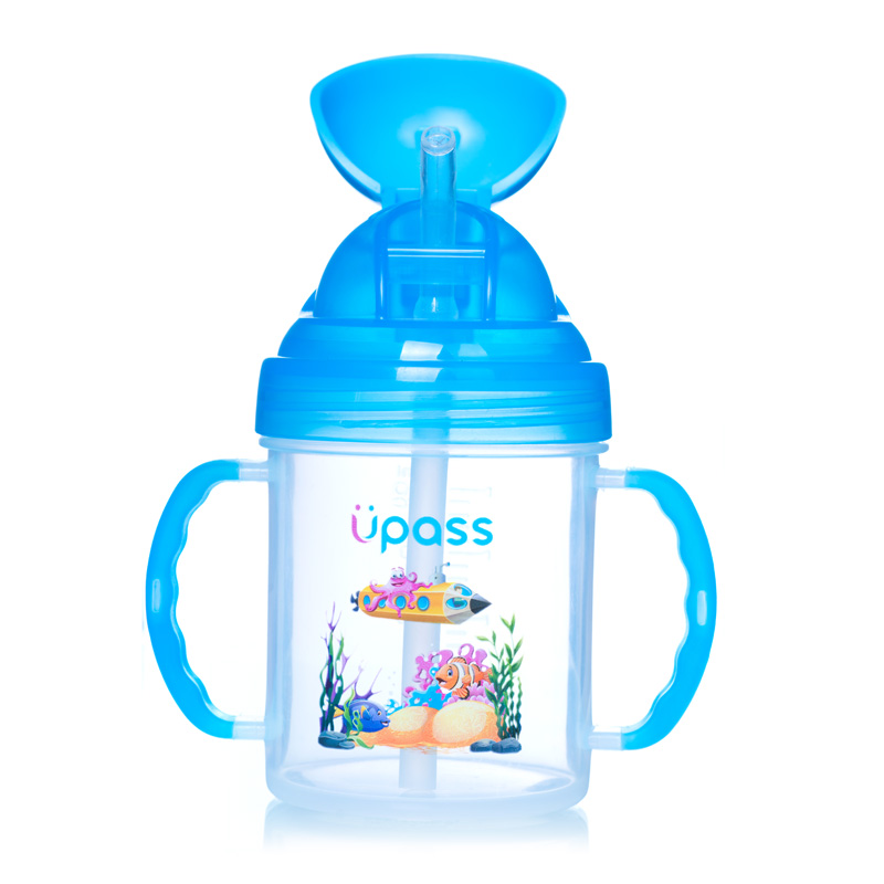 Cốc tập uống tay cầm Upass UP0732Y(6M+)(200ml)