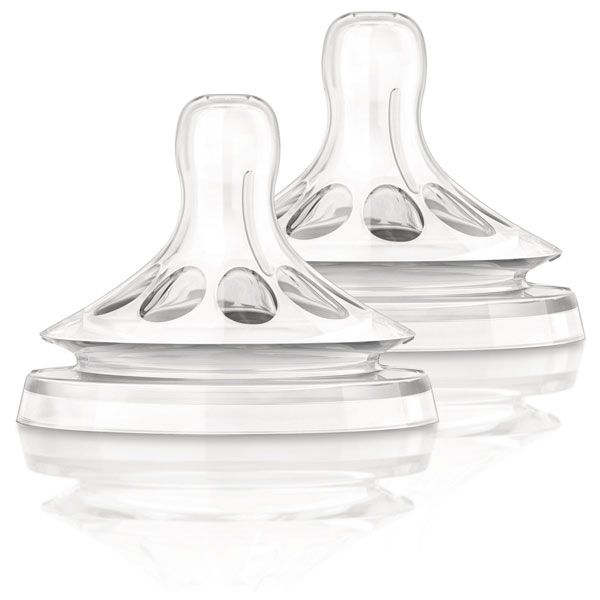 Ty thay bình Avent Natural (6m+) (Y Cắt) (2 chiếc) 
