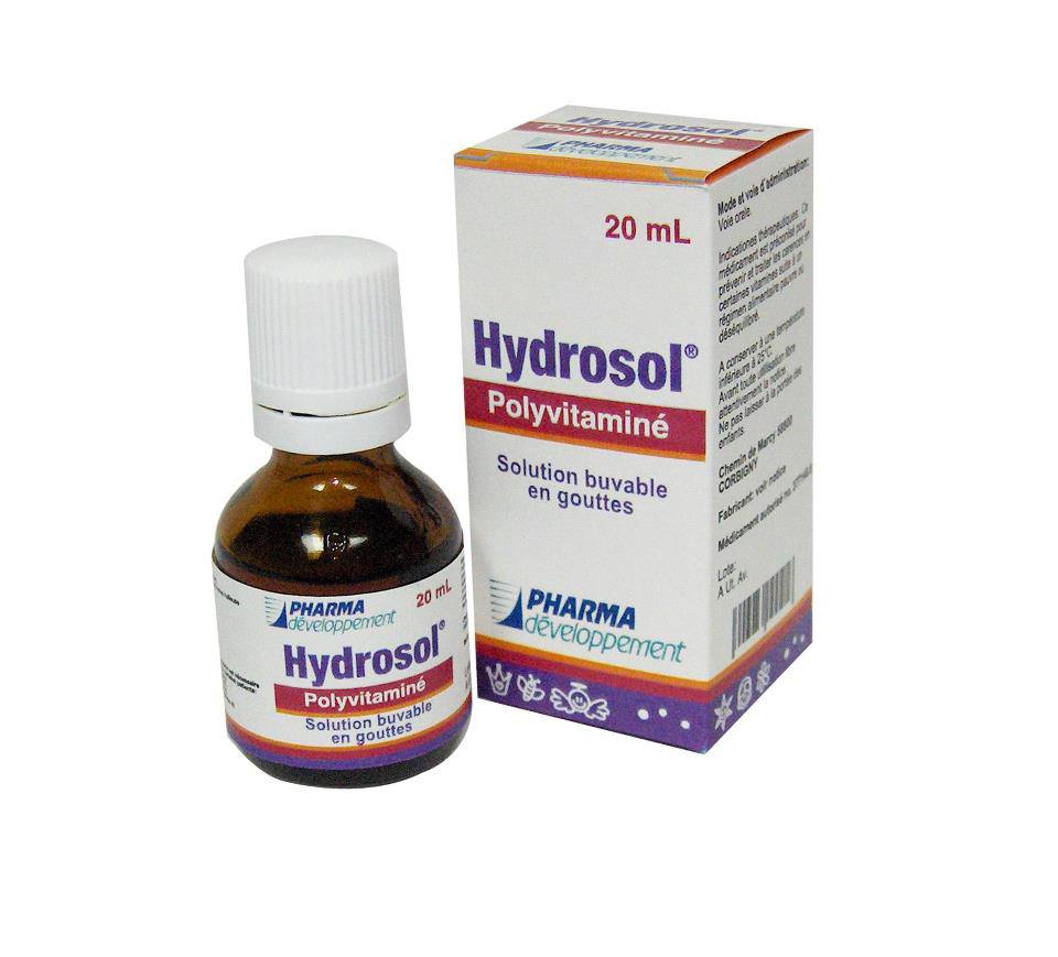 Vitamin Hydrosol Polyvitamine Cho Trẻ Biếng Ăn 20ml (1tuổi trở lên)
