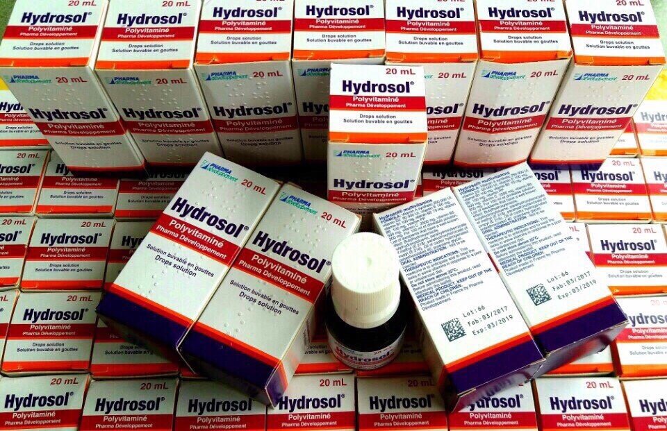 Vitamin Hydrosol Polyvitamine Cho Trẻ Biếng Ăn 20ml (1tuổi trở lên)