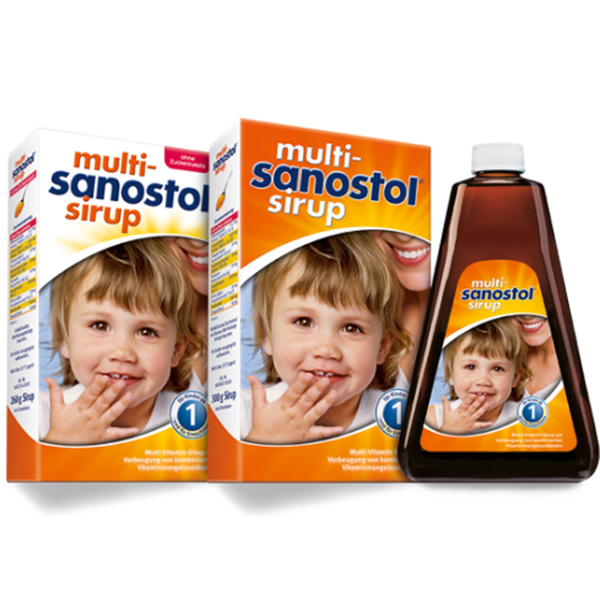 Vitamin multi Sanostol sirup số 1 dạng siro 300g