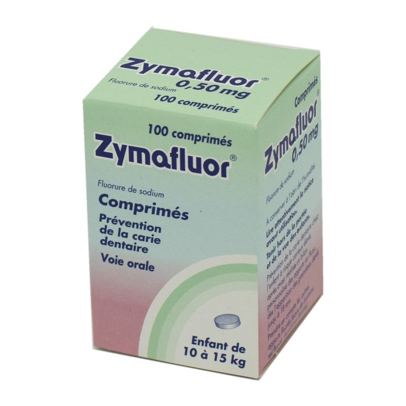 Vitamin Zymafluor 0.5mg chống sâu răng (100 viên) (18m+)