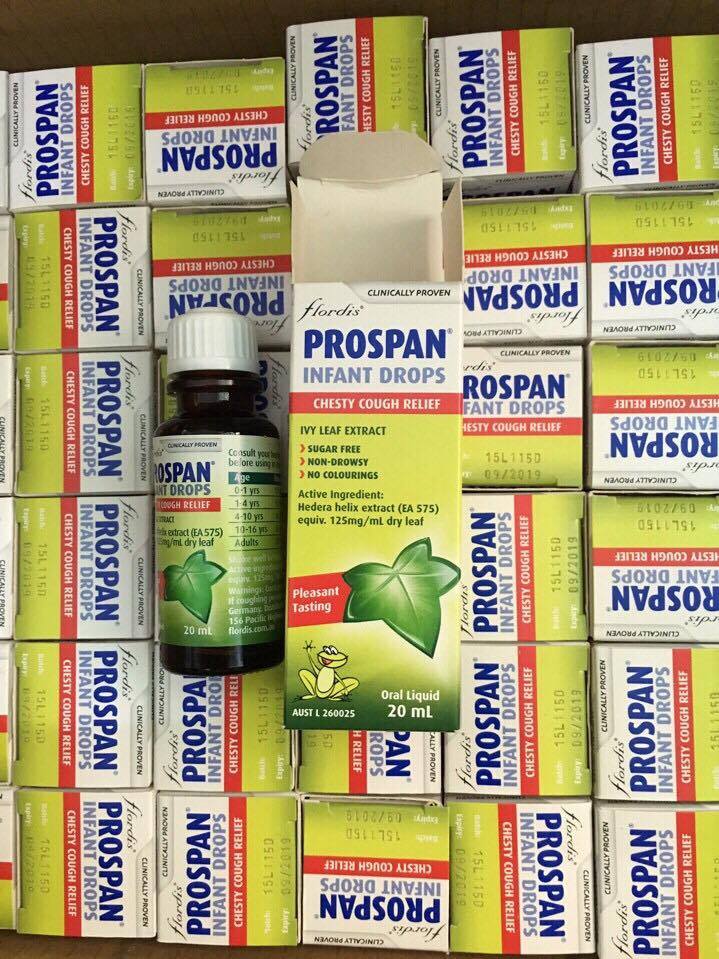 Tinh chất chữa ho Prospan (Úc)(0m+) (20ml) 