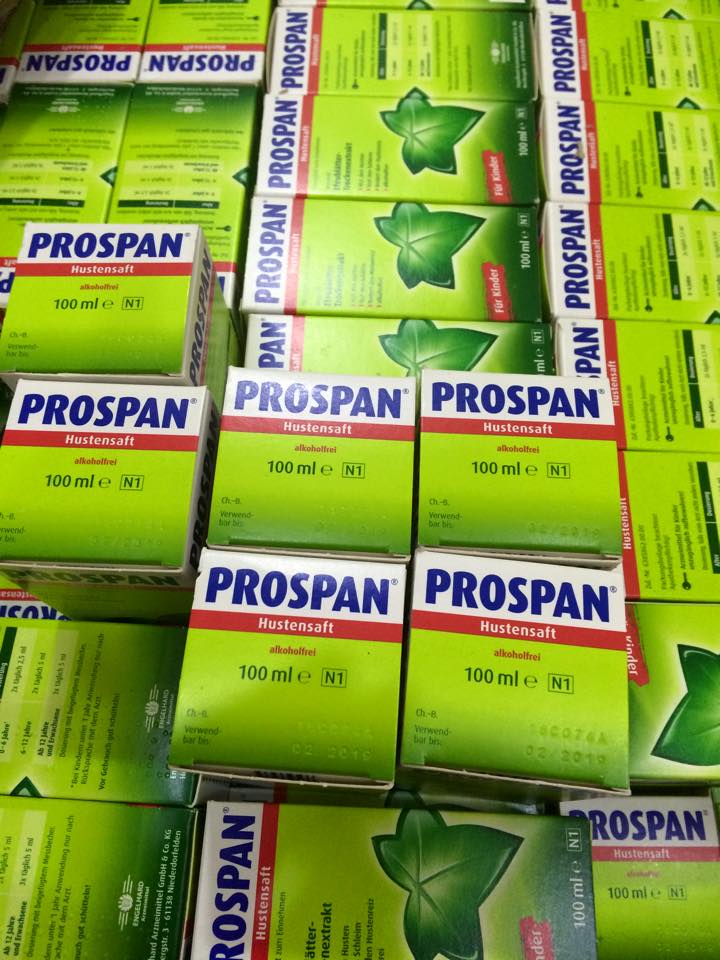 Siro chữa ho Prospan Hustensaft (Đức) (100ml) (1m+)
