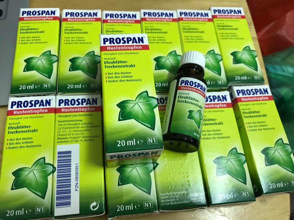 Tinh chất chữa ho Prospan (Đức)(20ml) (12m+)