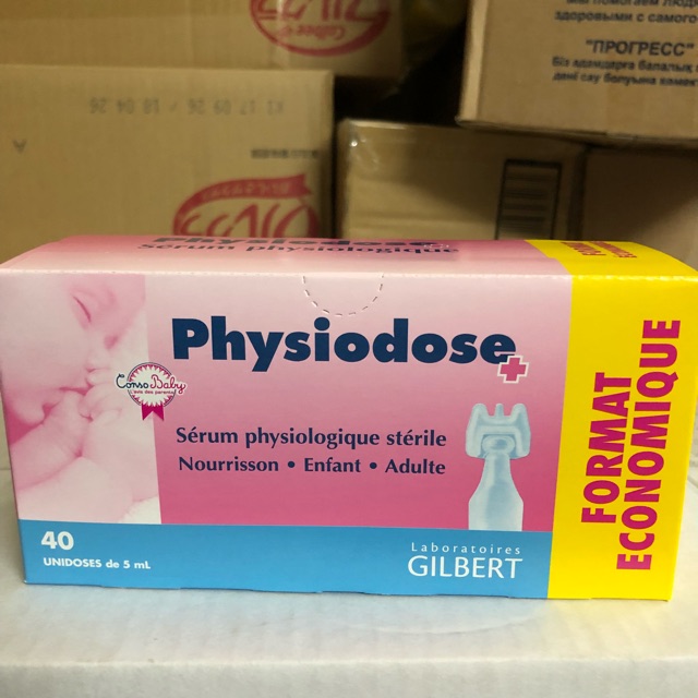 Nước muối sinh lý Physiodose - 45 ống