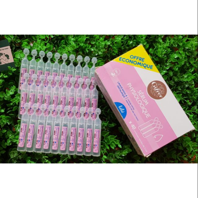 Nước muối sinh lý Gifrer 40 ống/5ml