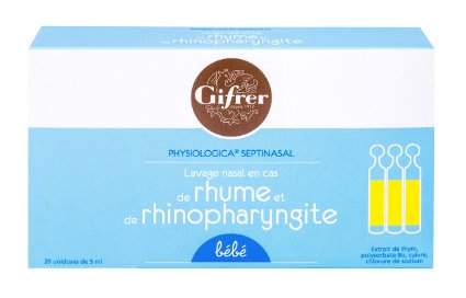 Nước muối sinh lý Gifrer Physiologica 20 ống