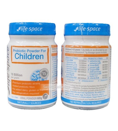 Men vi sinh Life Space Children (60g) (3-12 tuổi)