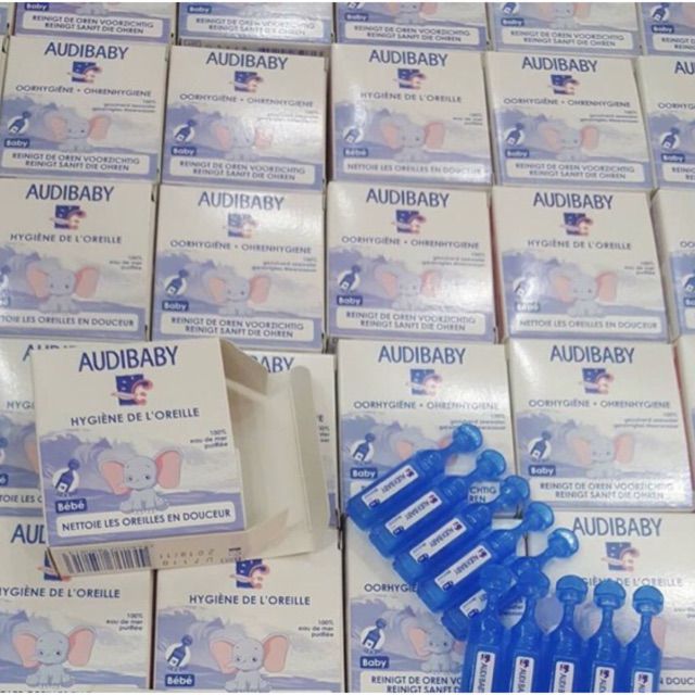 Dung dịch làm tan ráy tai AudiBaby (10x2ml) 